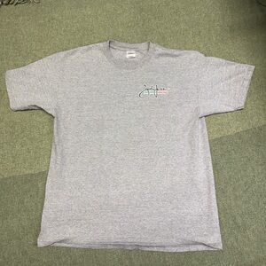 Anvil John Force Racing NHRA Car Dragster Gray T-Shirt XL